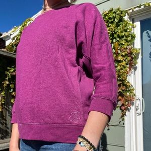Magenta Juicy Couture Crewneck Sweater
